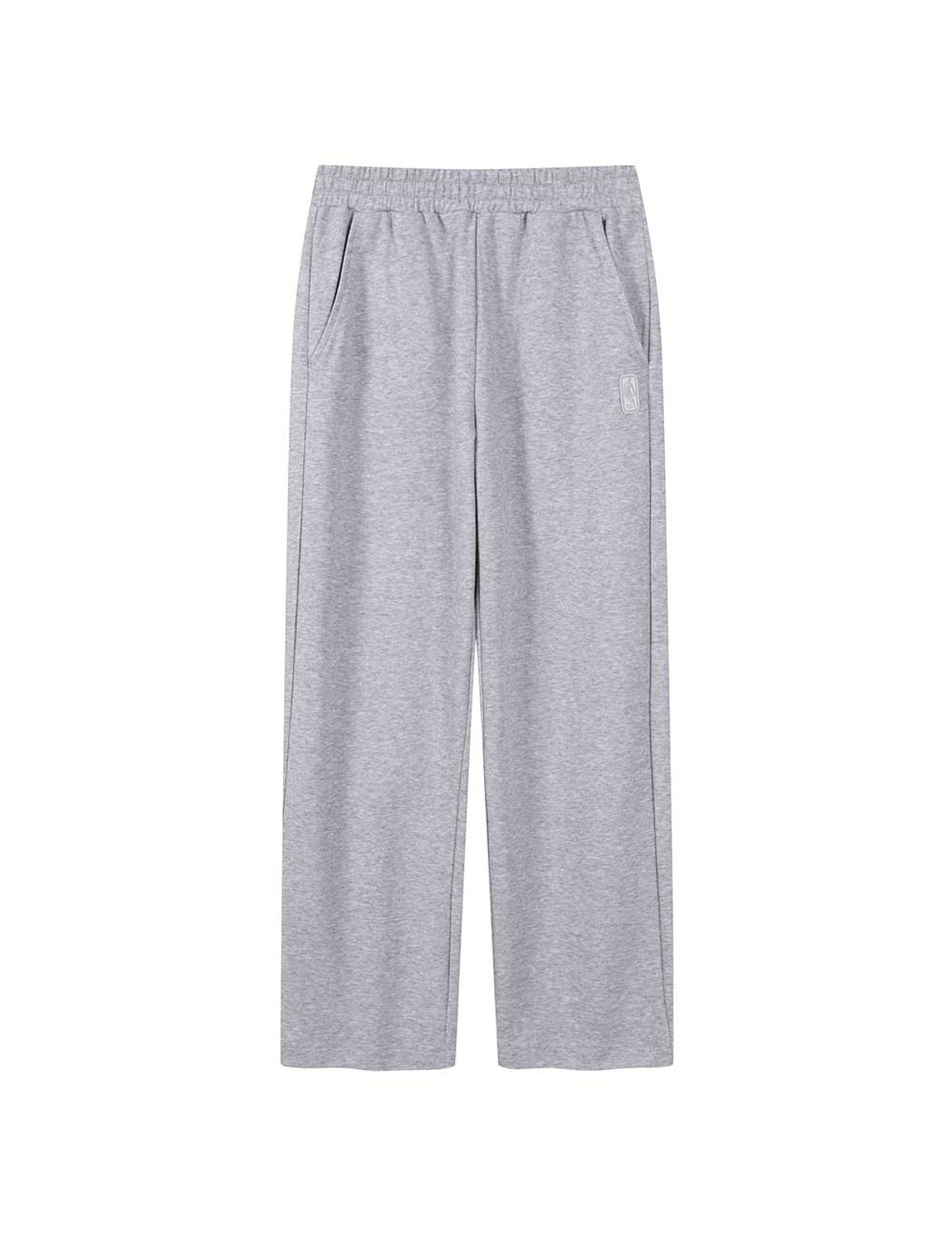엔비에이(NBA) ESSENTIAL 2-WAY 와이드 스웨트 팬츠 멜란지 그레이