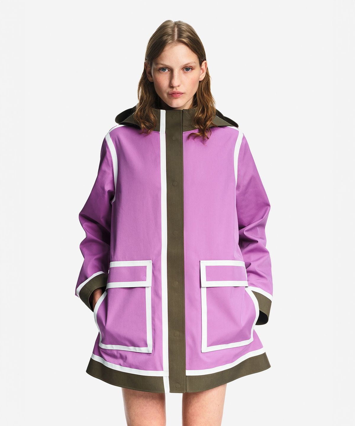 에이글(Aigle) MTD® 리버서블 자켓 by India Mahdavi AIS26WOUT020IOCB