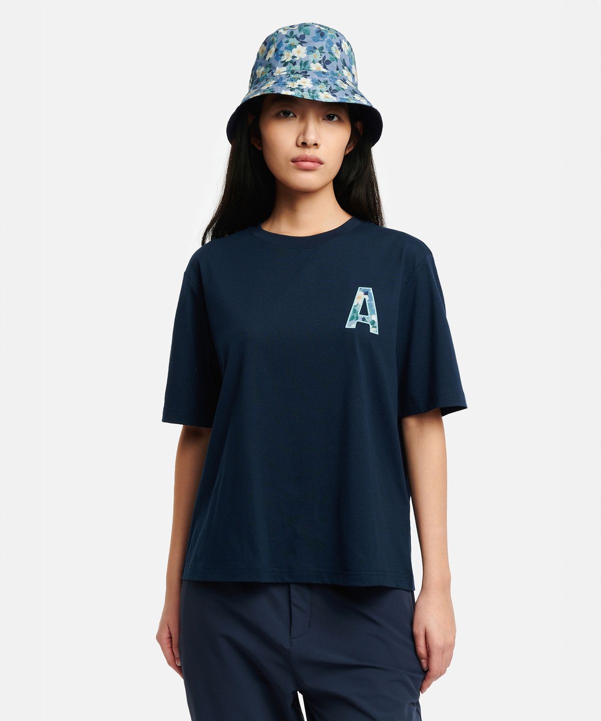 에이글(Aigle) 리버티 A 반팔 티셔츠 AAS26WTSH025EMP