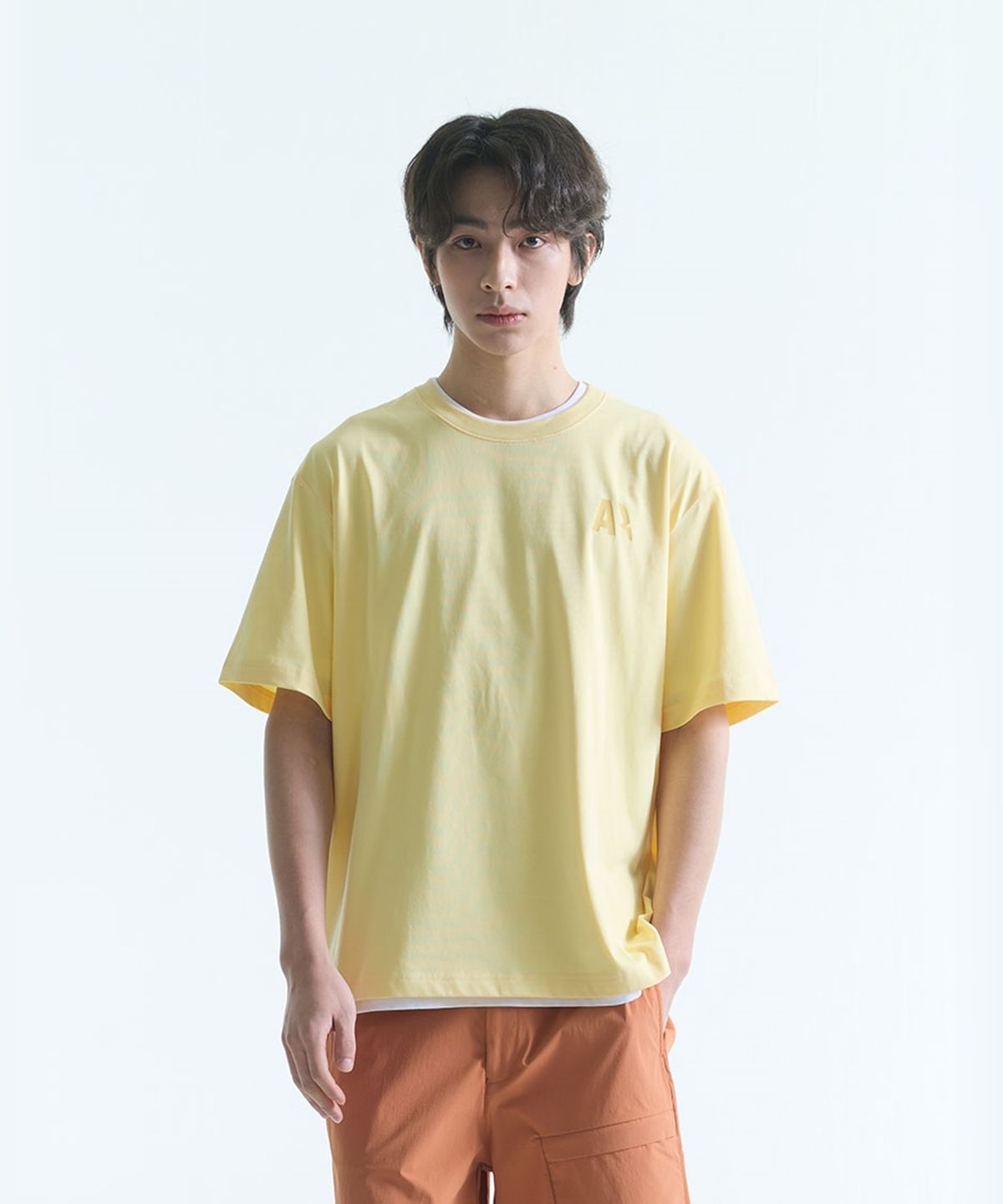 에이글(Aigle) 백 프린트 반팔 티셔츠 AAS26MTSH005PABA