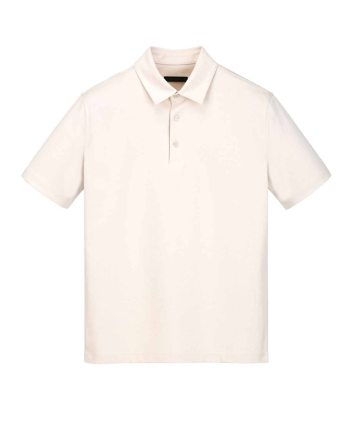 질스튜어트뉴욕 맨(JILLSTUART NEWYORK MEN) 시그니처  카라 티셔츠 - 라이트베이지(JNTS6B301I1)