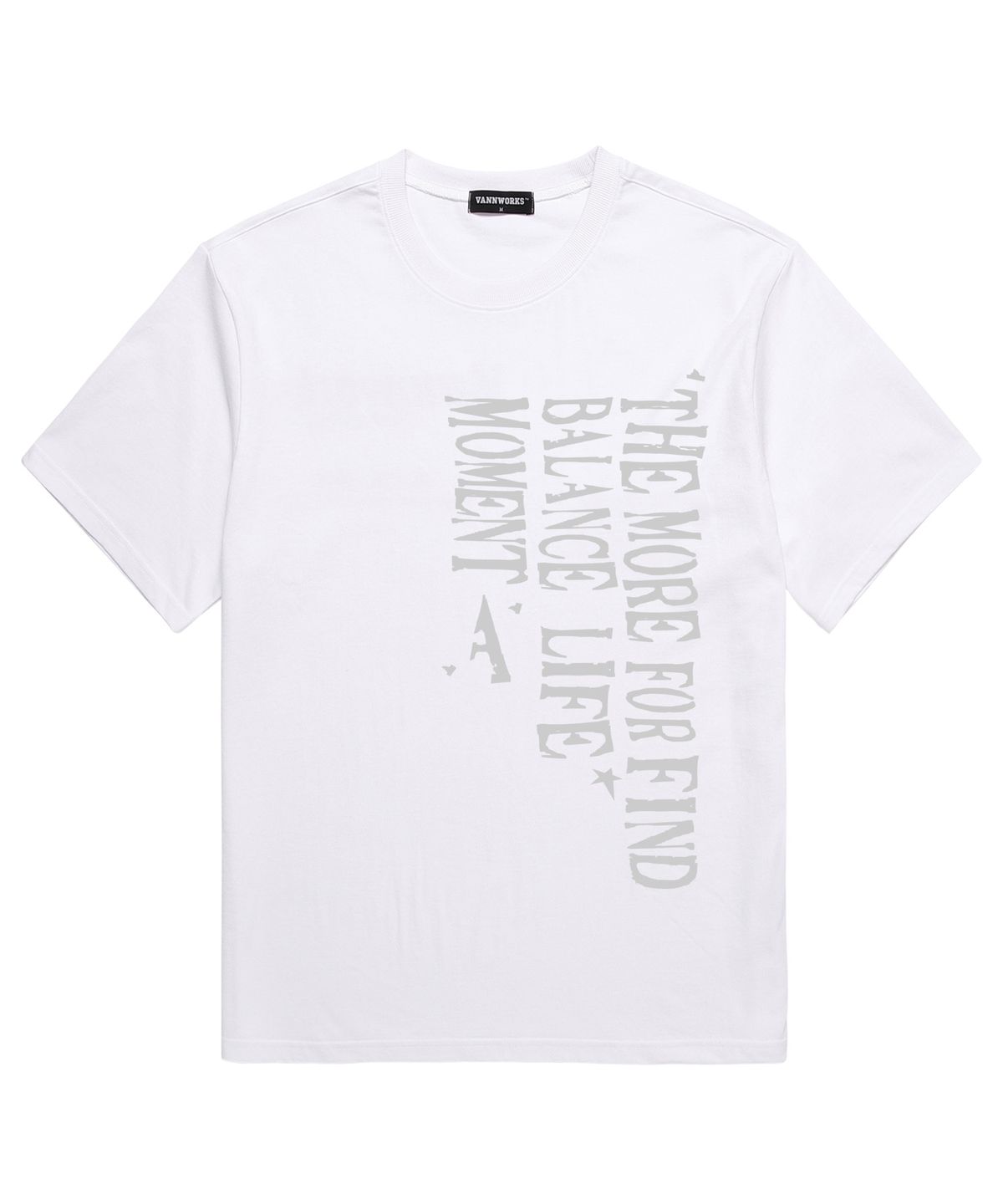 밴웍스(VANNWORKS) URBAN BALANCE 반팔 티셔츠 (VS0132) 화이트