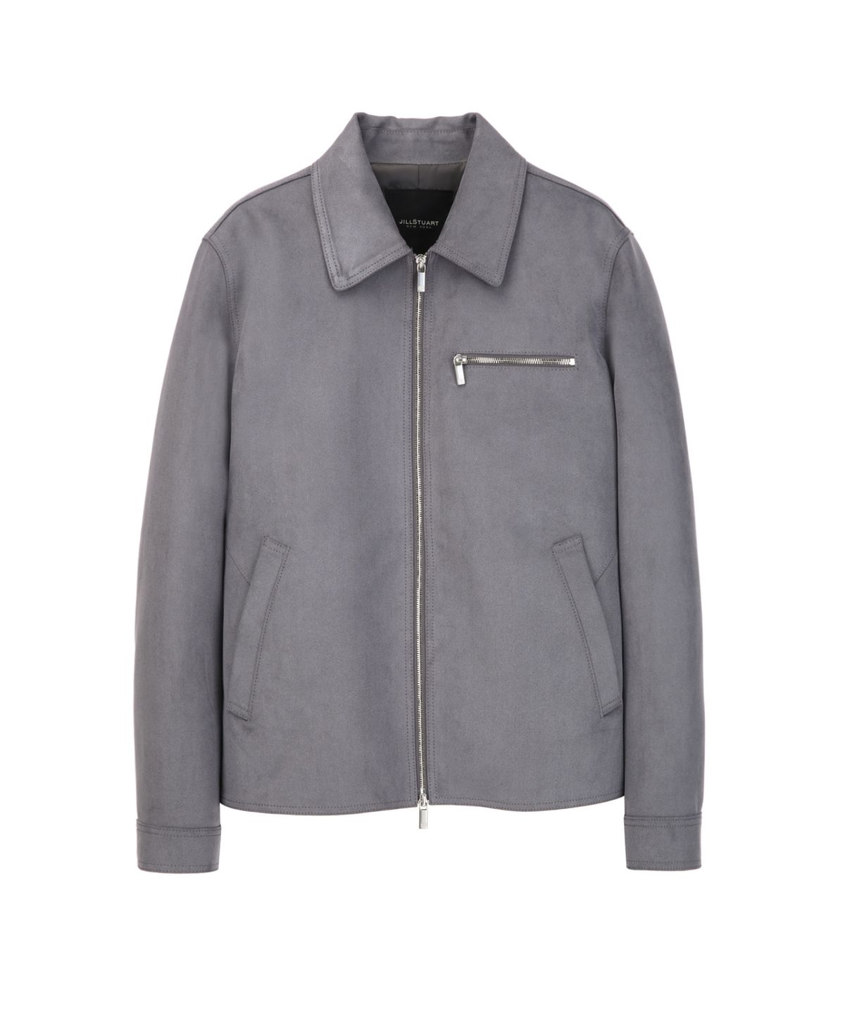 질스튜어트뉴욕 맨(JILLSTUART NEWYORK MEN) 스웨이드 터치 트러커 점퍼 - 다크그레이(JNJU6A104G3)