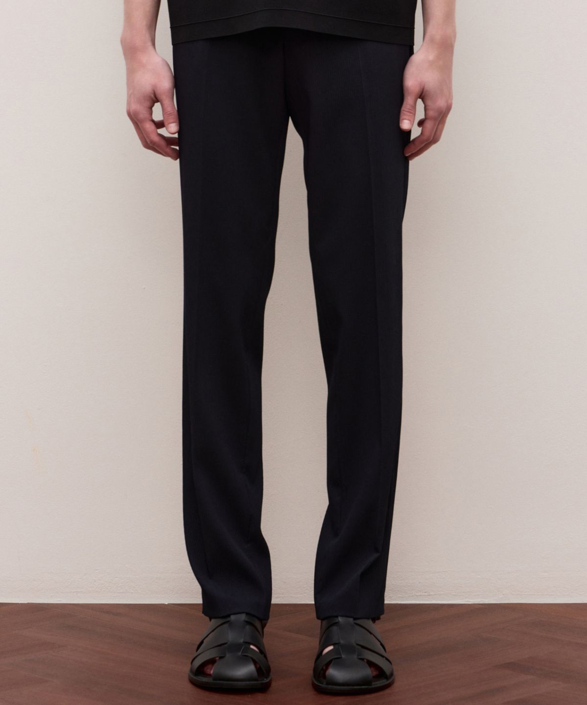 질스튜어트뉴욕 맨(JILLSTUART NEWYORK MEN) 골지 서커 셋업 팬츠 - 다크네이비(JNPA6B483N3)