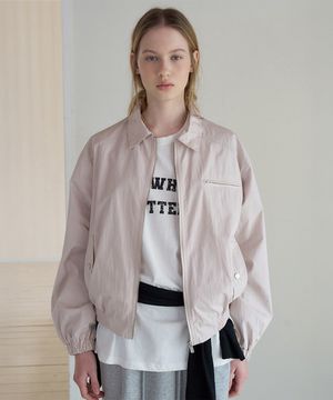Jace Cotton Blouson - Light Pink