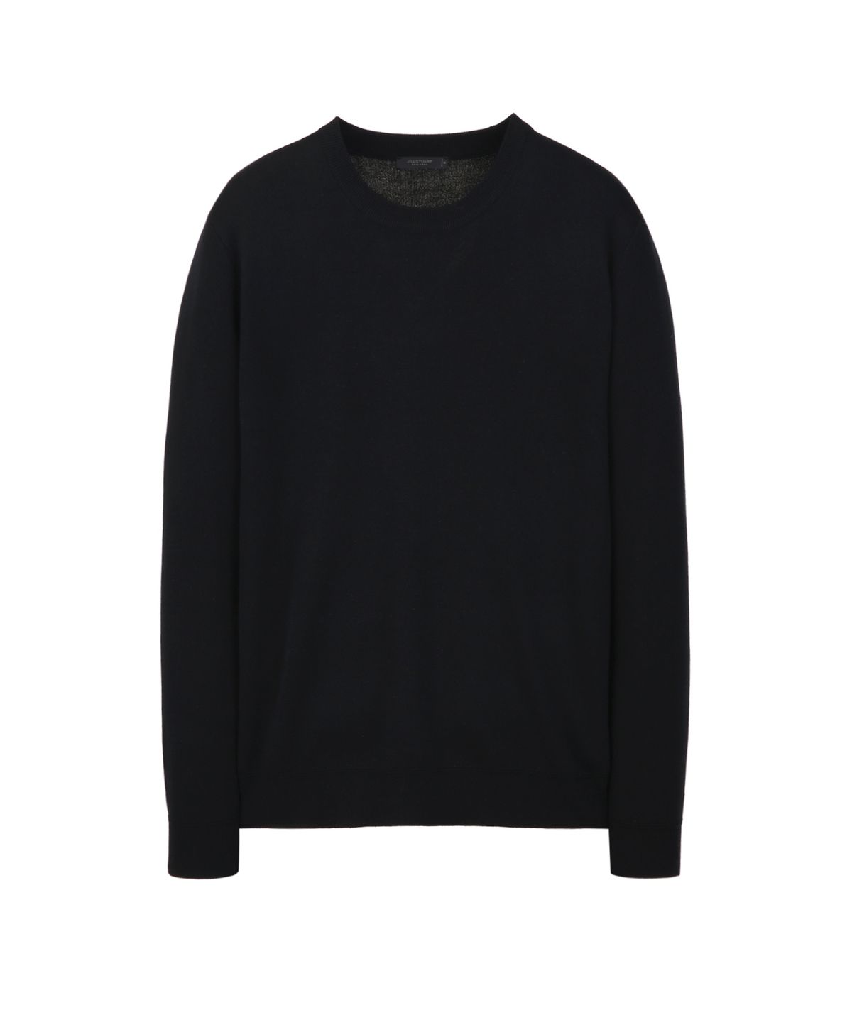 질스튜어트뉴욕 맨(JILLSTUART NEWYORK MEN) 울 크루넥 니트 - 블랙(JNSW6A201BK)