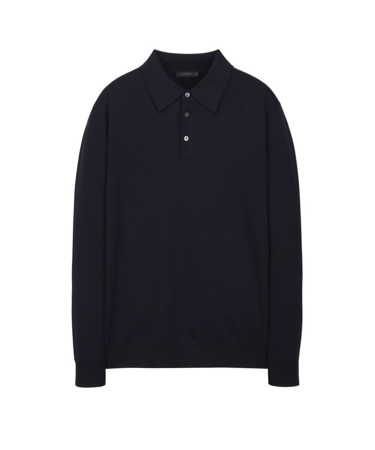질스튜어트뉴욕 맨(JILLSTUART NEWYORK MEN) 울 카라 니트 - 다크네이비(JNSW6A202N3)