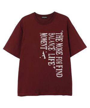 URBAN BALANCE 반팔 티셔츠 (VS0132) 버건디