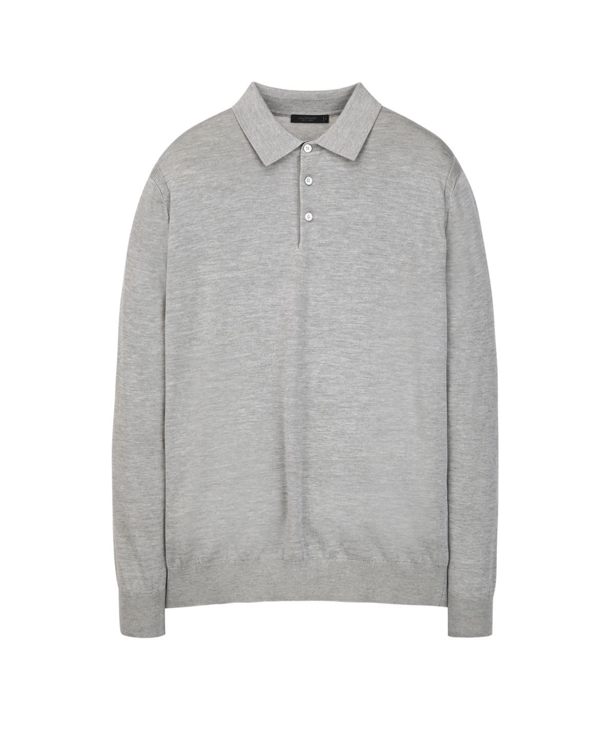 질스튜어트뉴욕 맨(JILLSTUART NEWYORK MEN) 실크 블렌드 카라 니트 - 그레이(JNSW6A104G2)