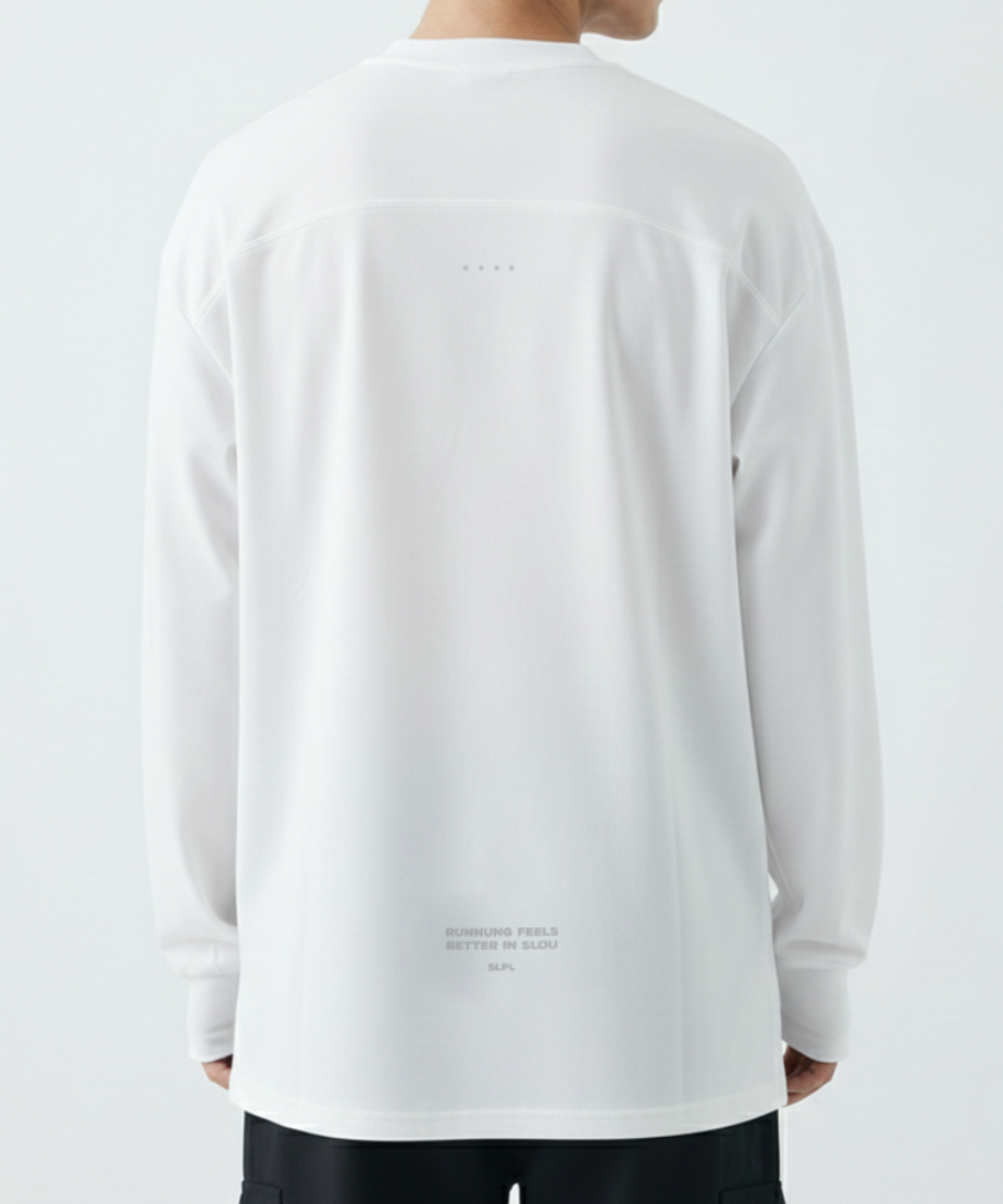 슬로우플레이(SLOUPLAY) [MENS] 액티브 힙커버 핑거홀티(2color)