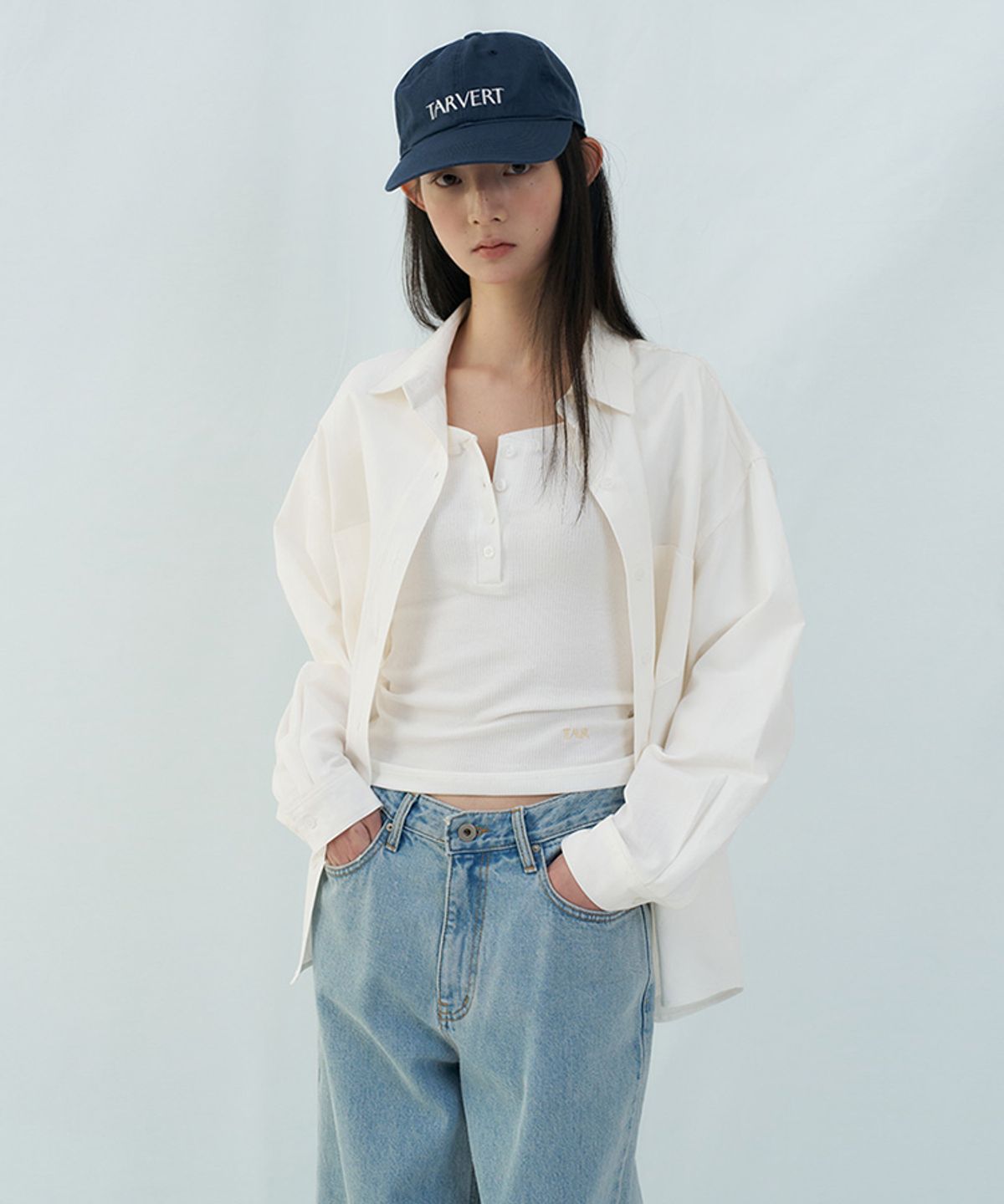 타버트(TARVERT) Notion Oxford Shirt - Cream