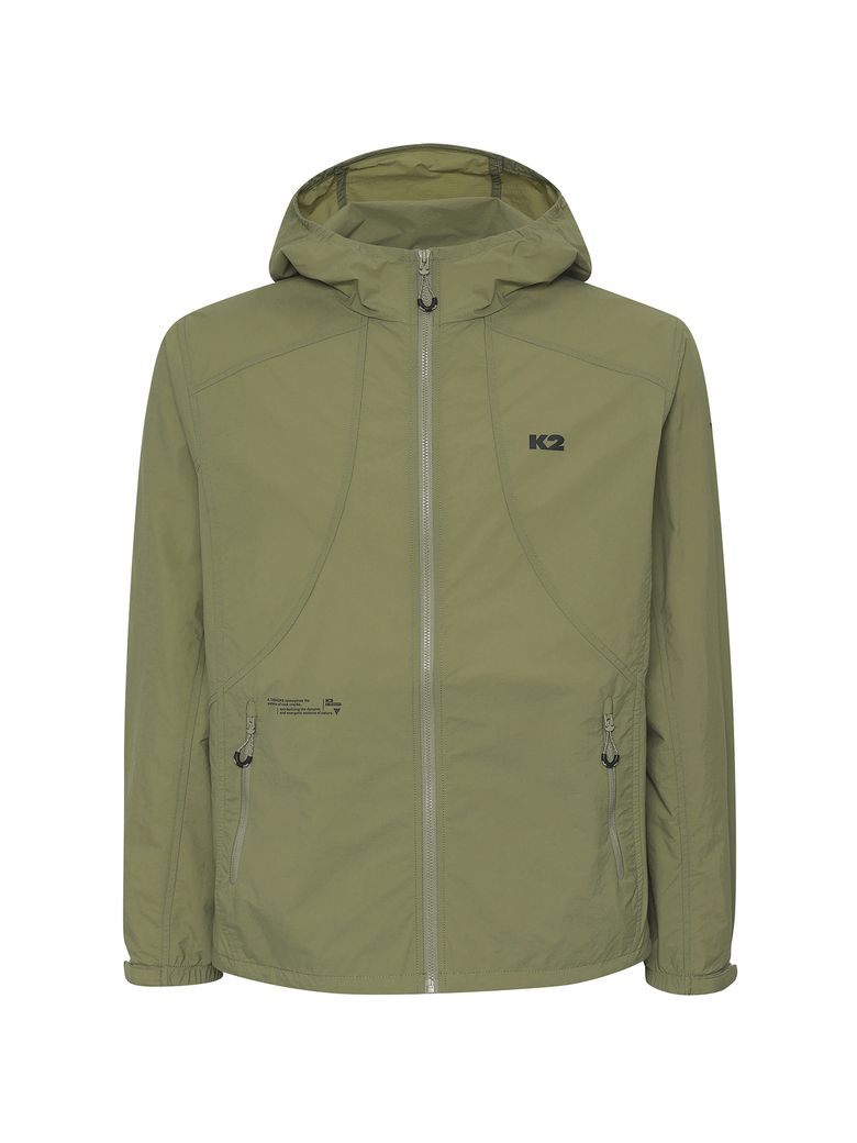 KTR 트라이스톤(TRISTONE) 바람막이 자켓_Light Khaki