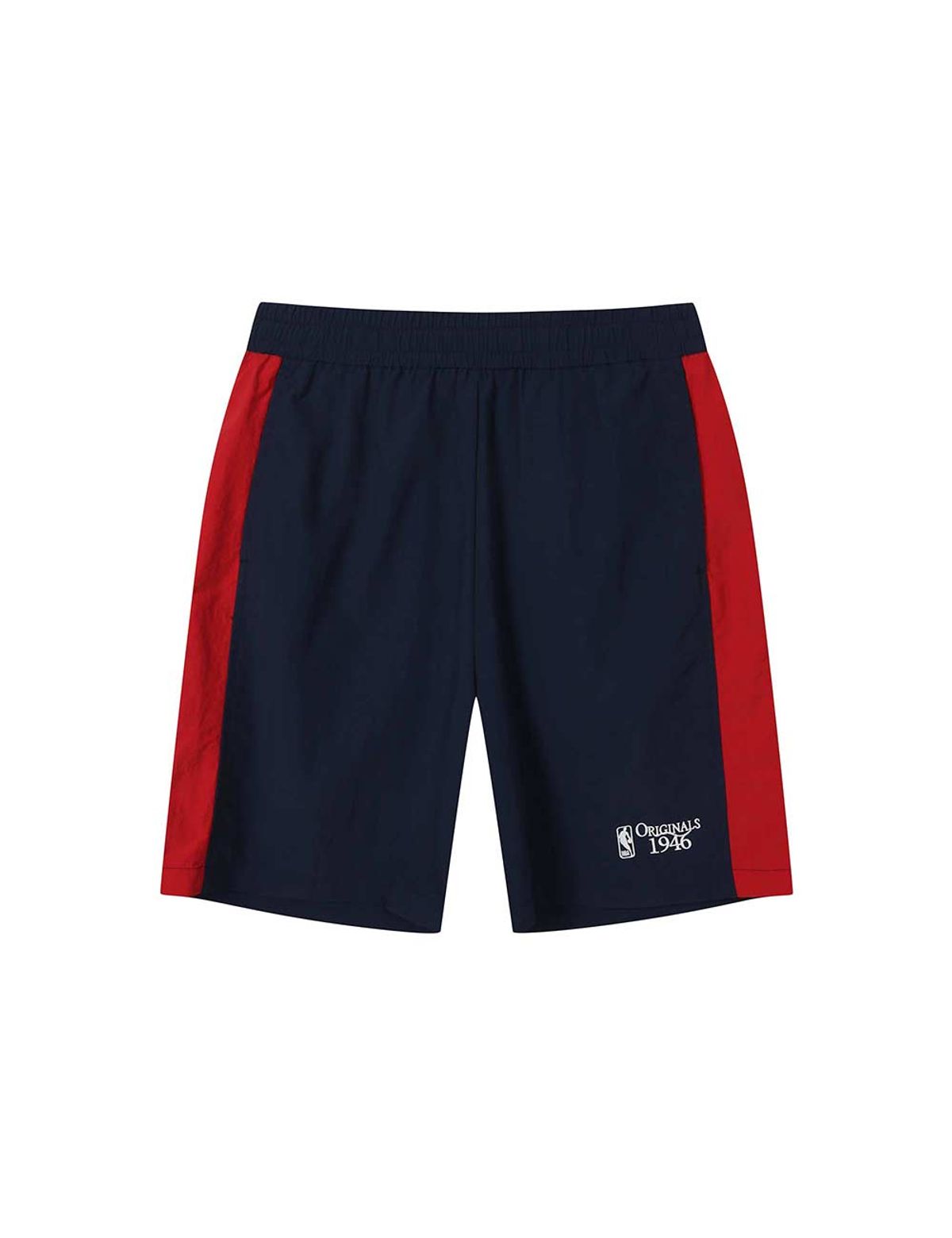 엔비에이(NBA) ORIGINALS46 배색 쇼츠 네이비