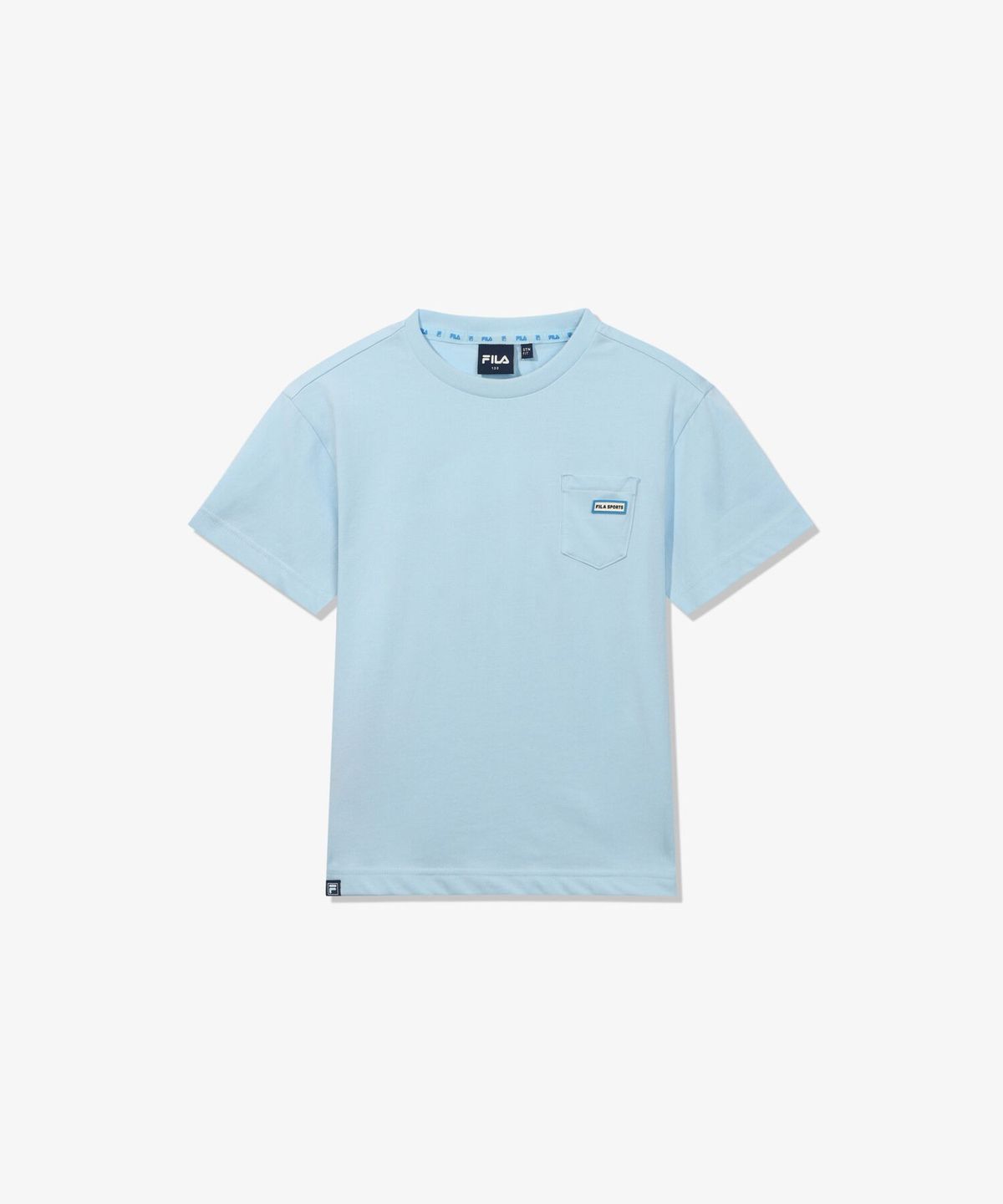 휠라 키즈(FILA KIDS) 에센셜 포켓 와펜 티셔츠