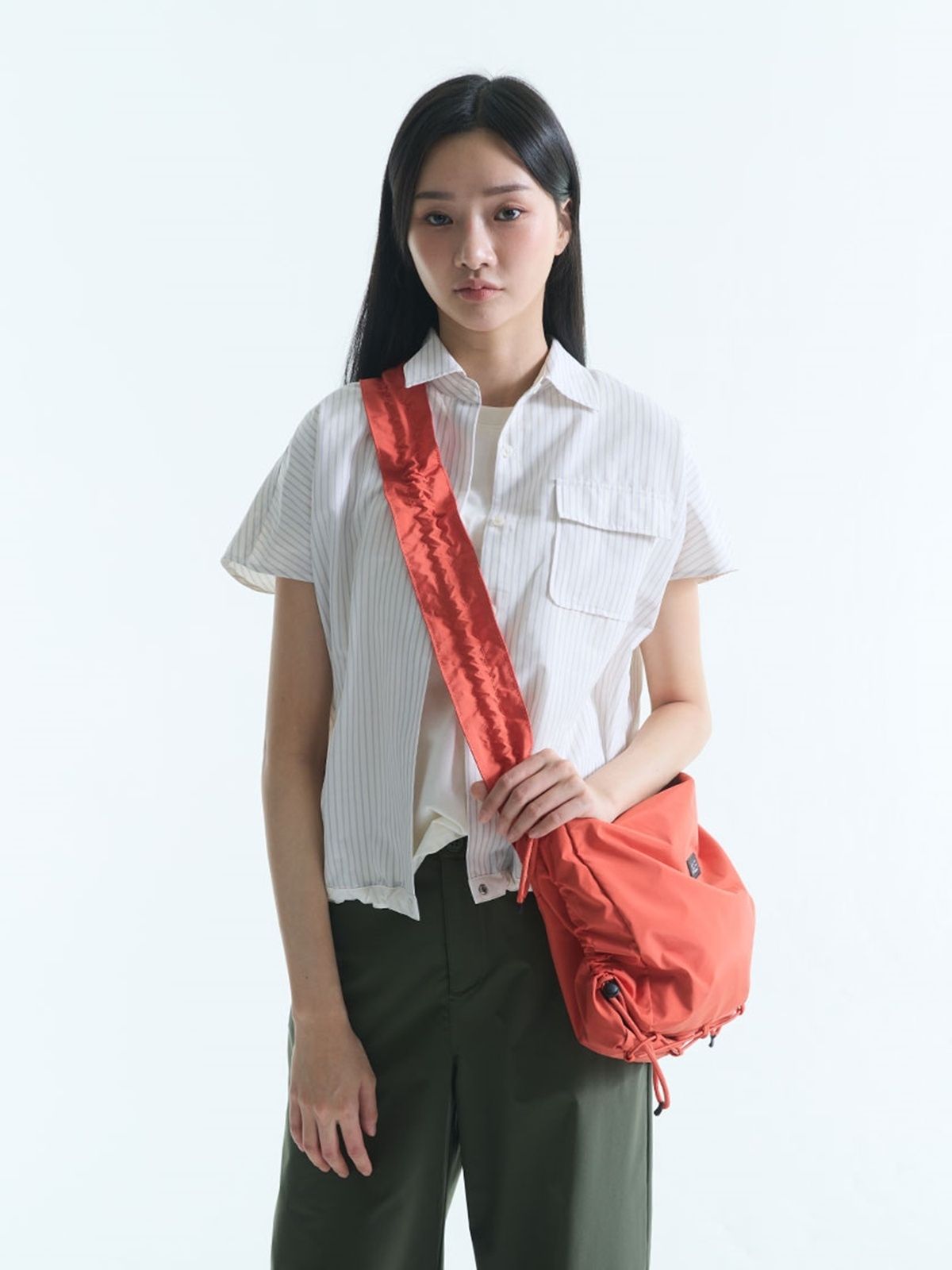에이글(Aigle) 2WAY 컴팩터블 숄더 백 (10L) AAS26USHB004PAPR