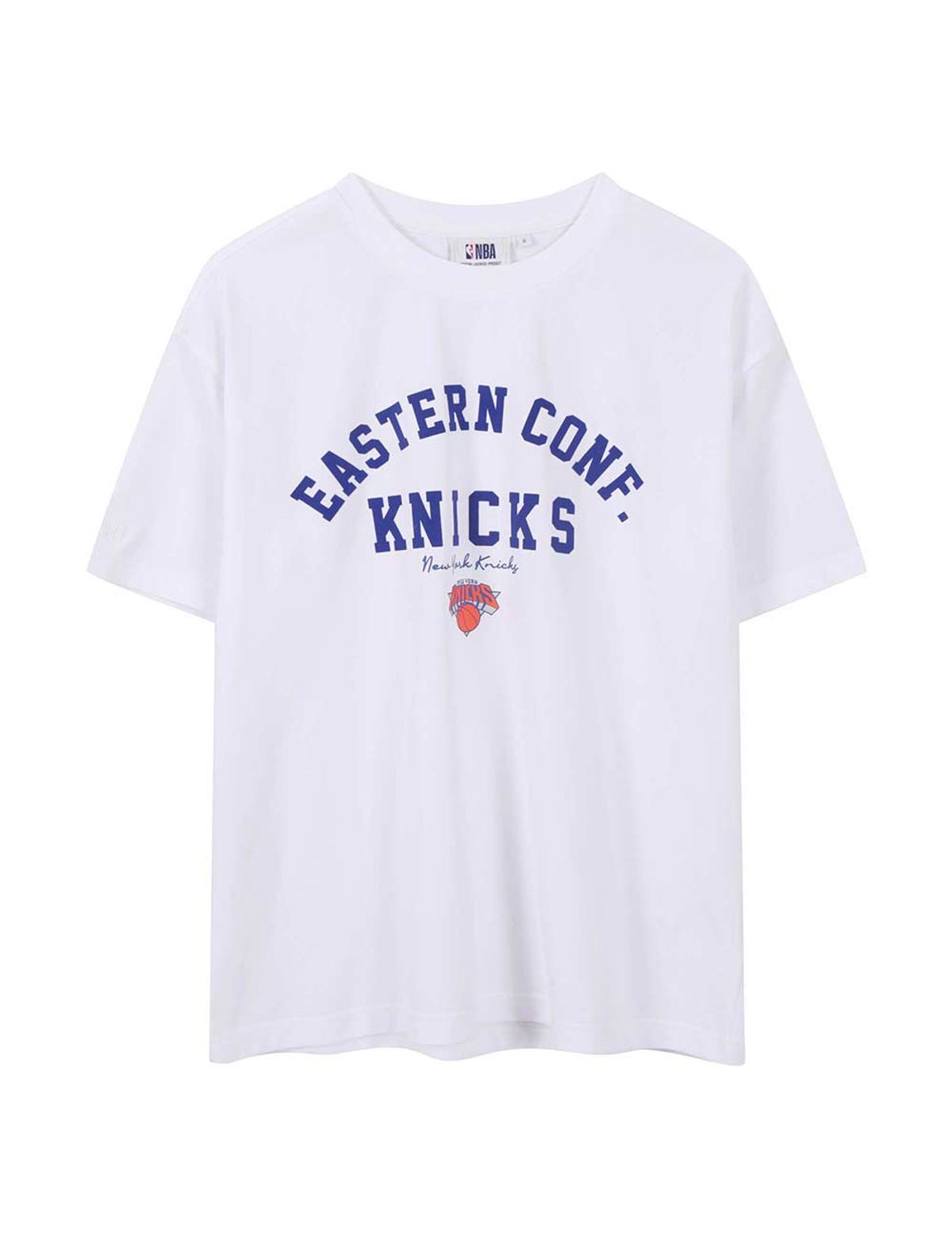엔비에이(NBA) 어센틱 아치 레터링 반팔 티셔츠 화이트