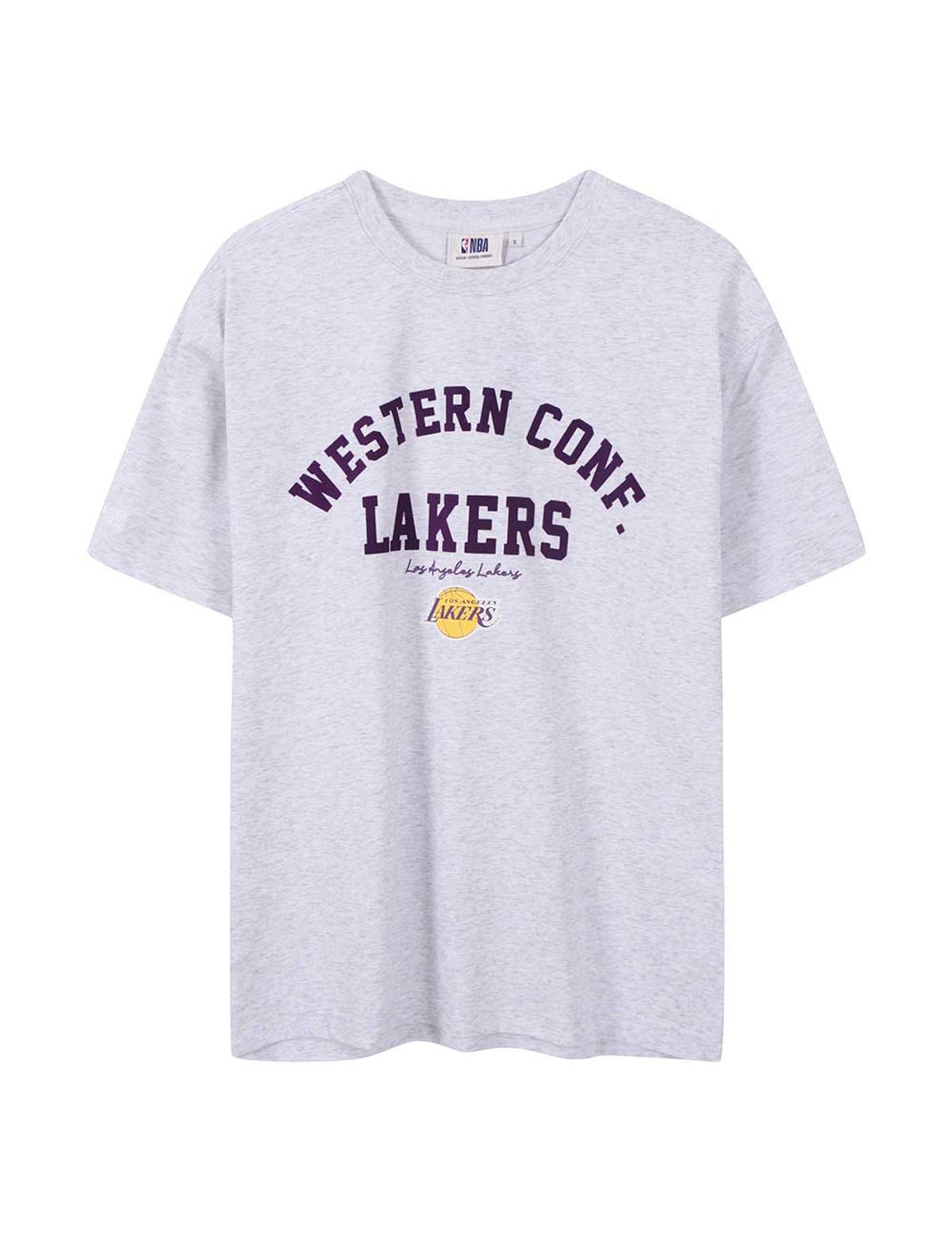 엔비에이(NBA) 어센틱 아치 레터링 반팔 티셔츠 아이스