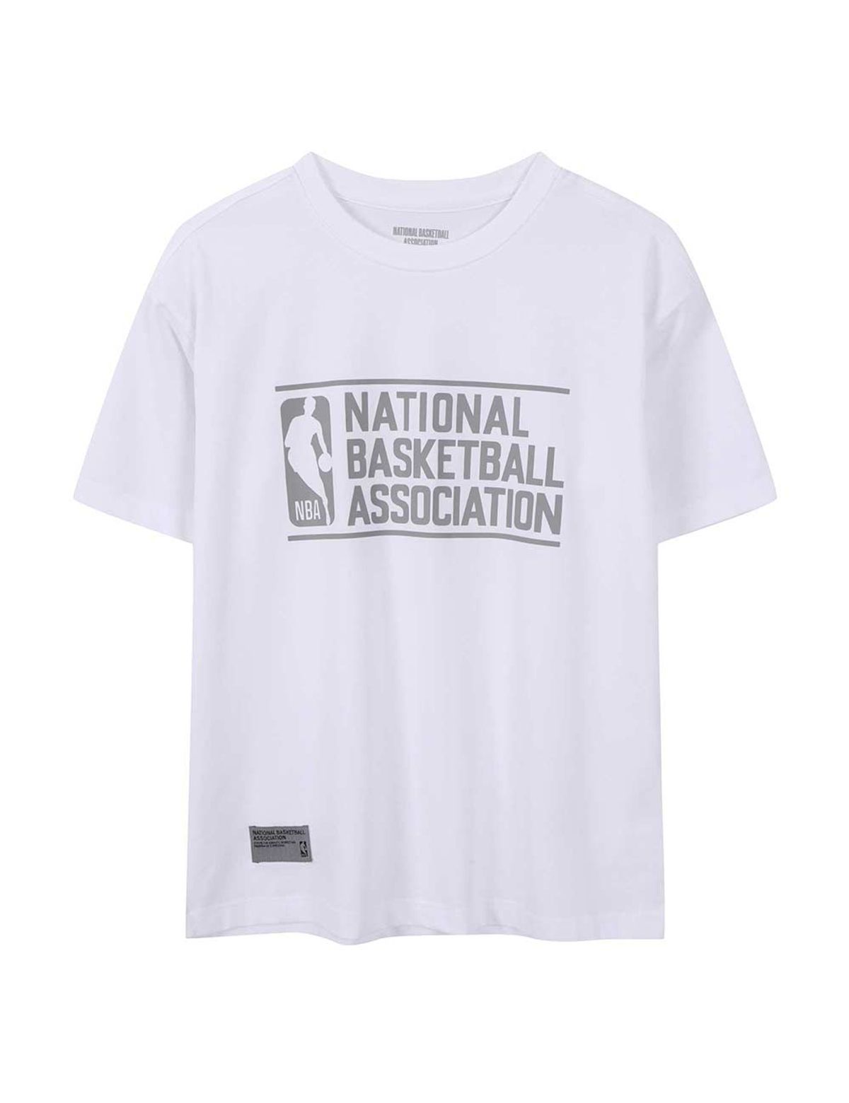 엔비에이(NBA) ESSENTIAL 빅 그래픽 반팔 티셔츠 화이트