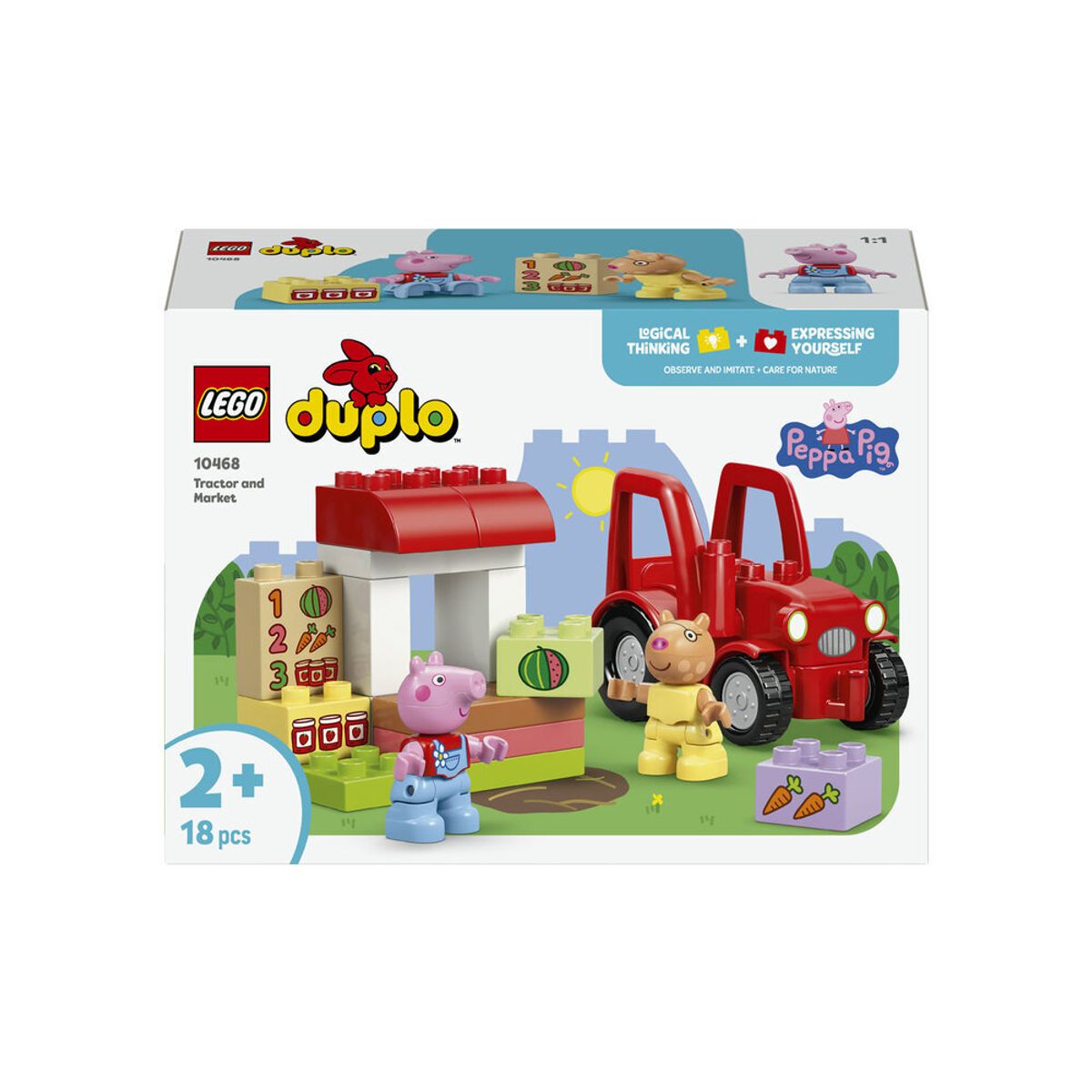레고(LEGO) 레고 듀플로 10468 트랙터와 시장 [레고공식]
