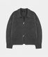 네버 울 니트 블루종 자켓 챠콜
