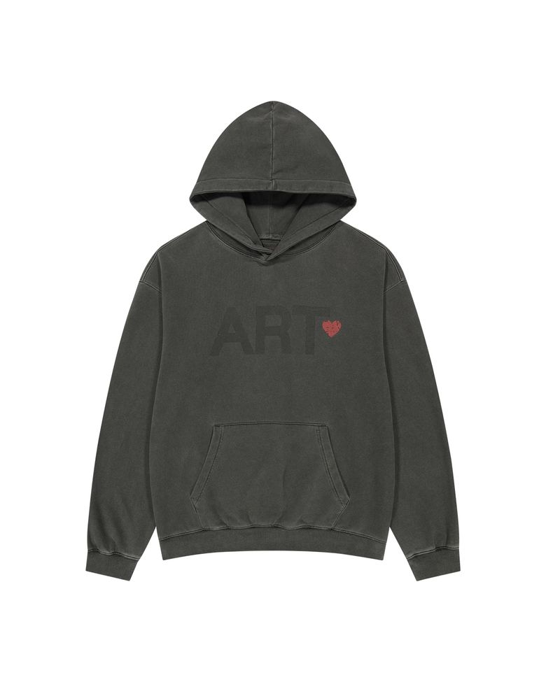 ART PIGMENT HOODIE (CHARCOAL)