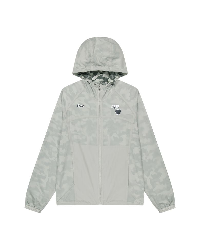 CAMO REVERSIBLE WINDBREAKER (GREY)