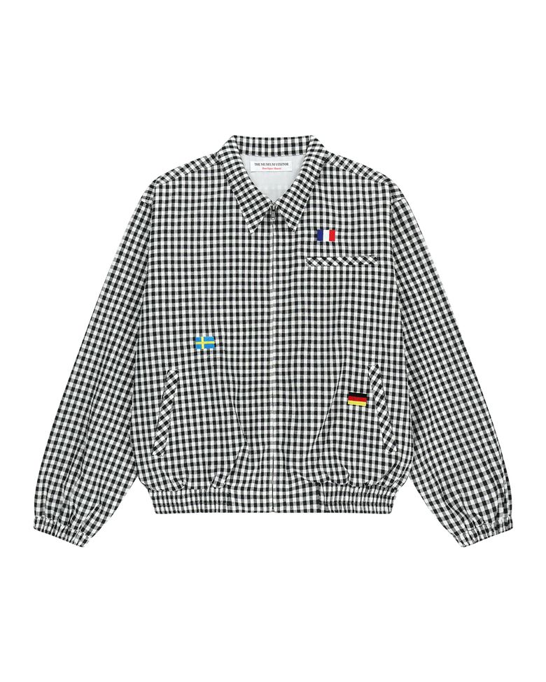 HERITAGE FLAG CHECK JACKET (BLACK)
