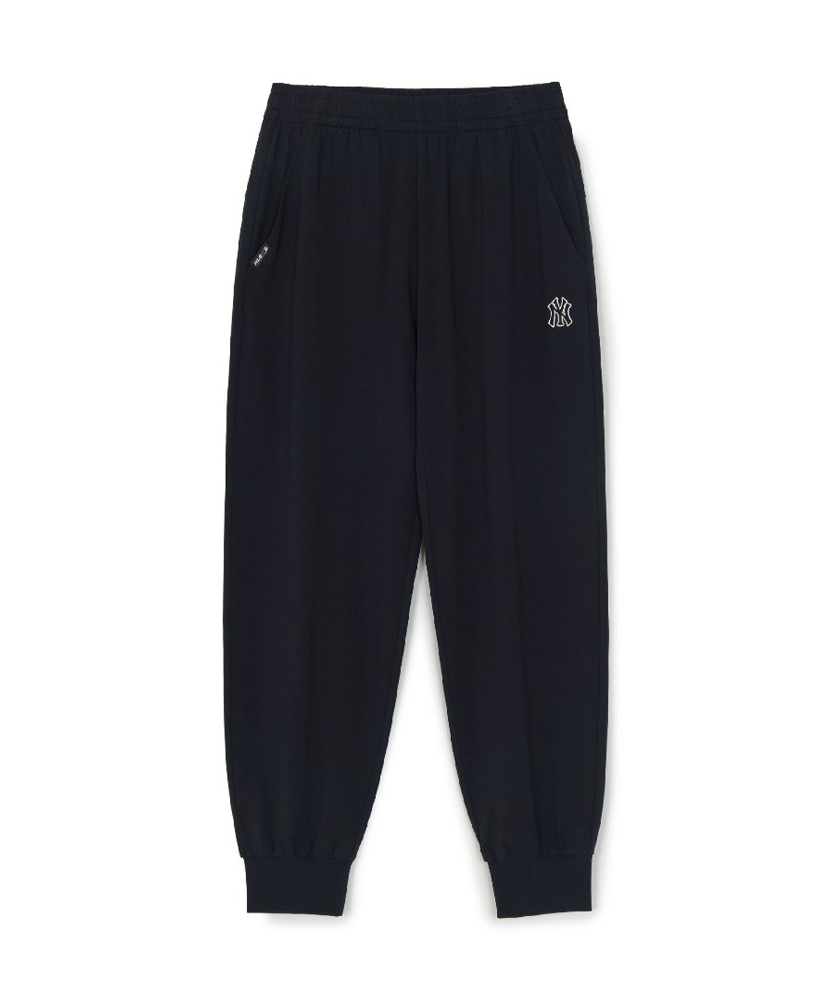 엠엘비(MLB) 베이직 스몰로고 쿨링 조거 팬츠 NY (Black)