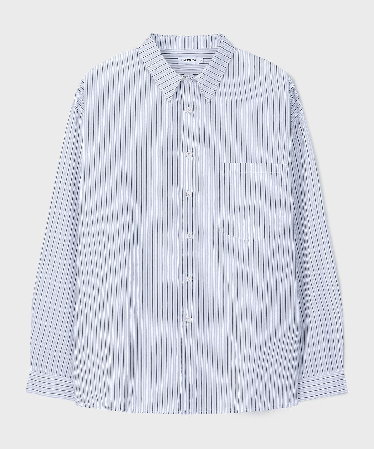 편마(PYEON MA) Balance Stripe Shirt