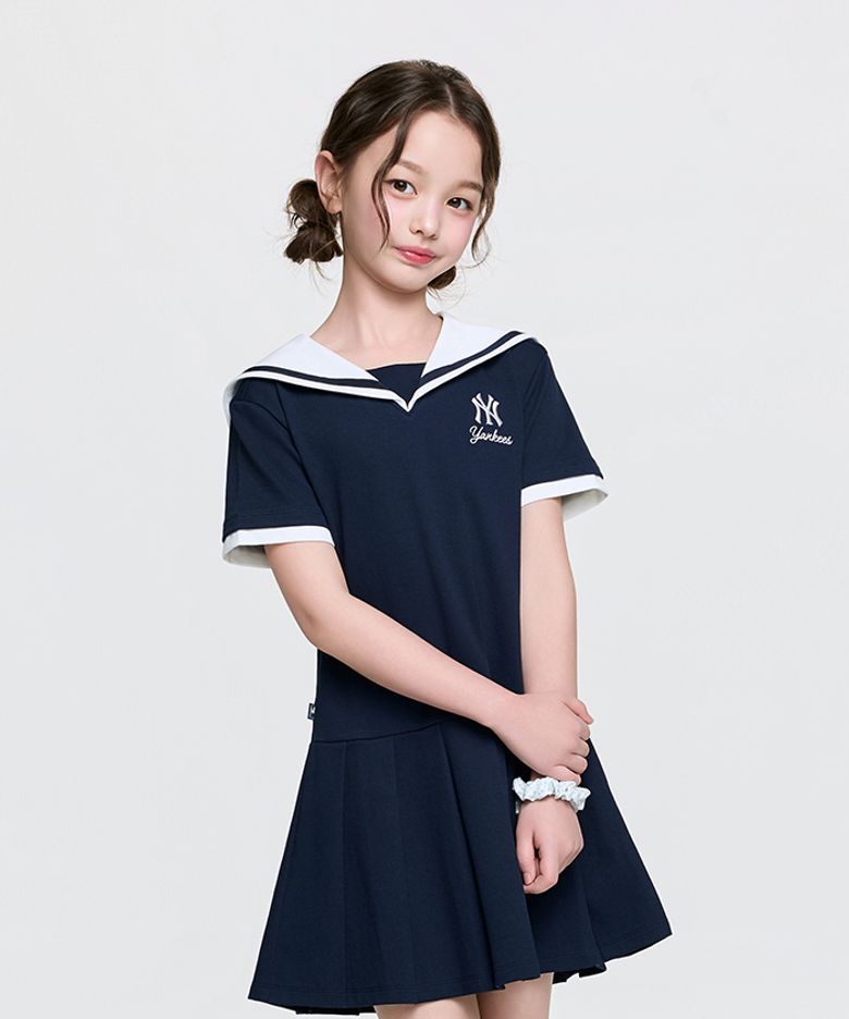 바시티 세일러 원피스 NY (Navy)