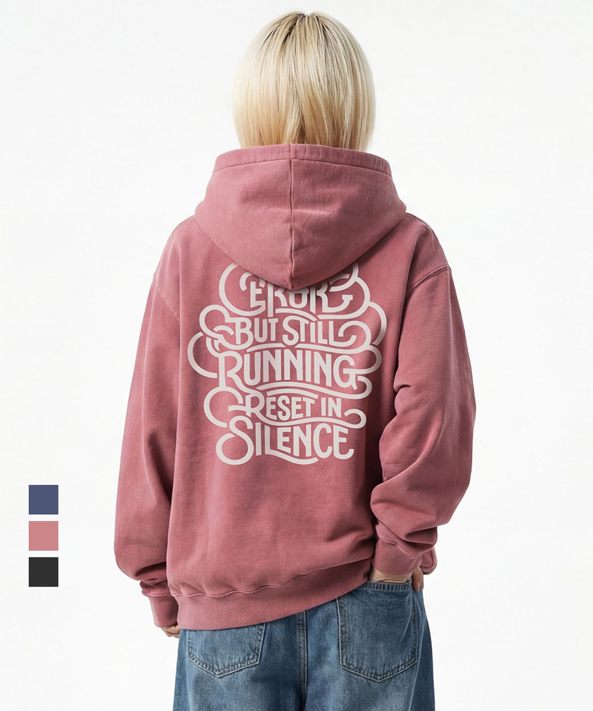 아티스트웨어(ARTISTWEAR) [ATW] 스틸러닝 피그먼트 후드 - 3COLOR