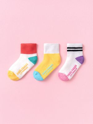 원사이즈 양말 주니 세트(3켤레)