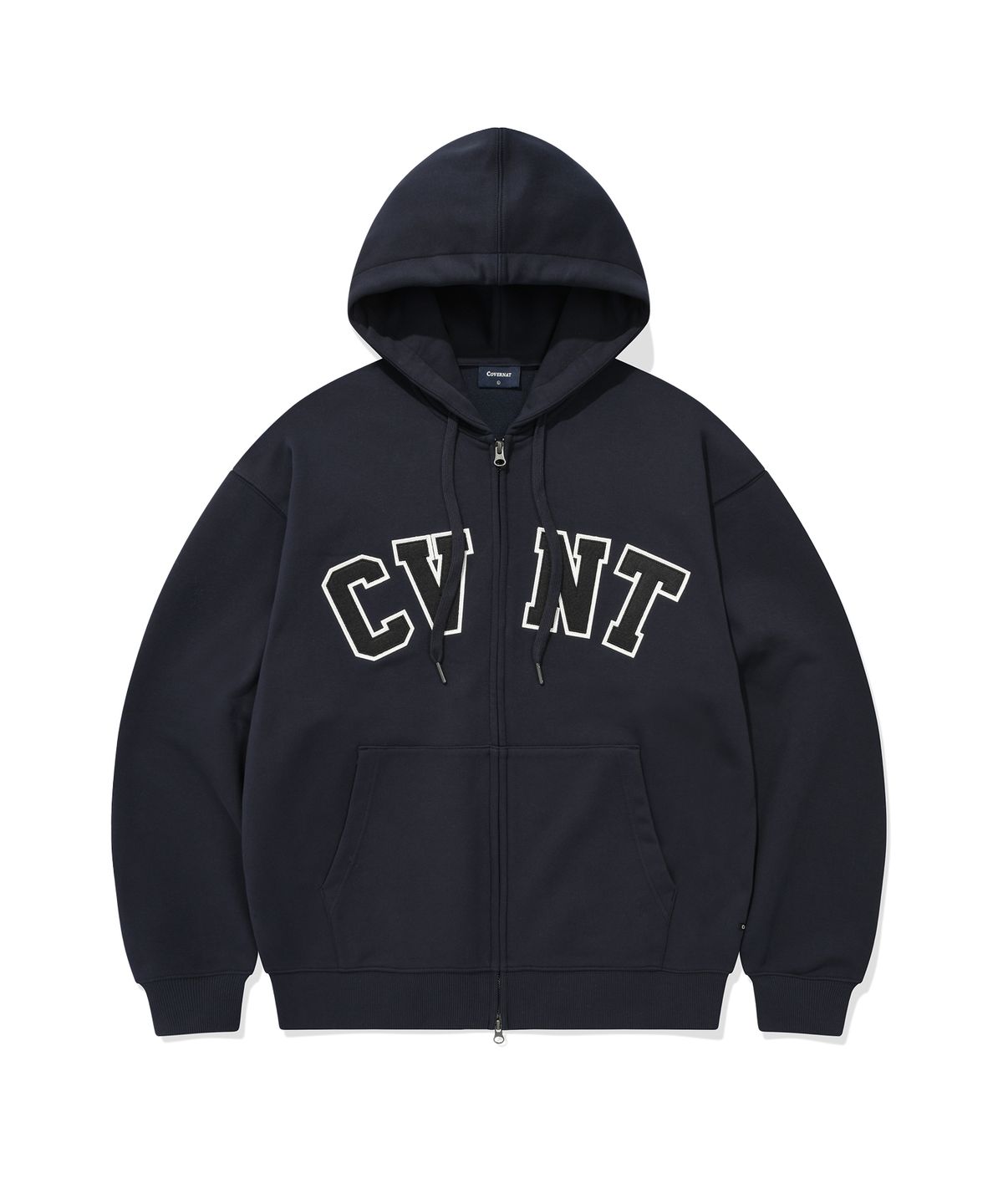 커버낫(COVERNAT) CVNT 후드집업 다크 네이비