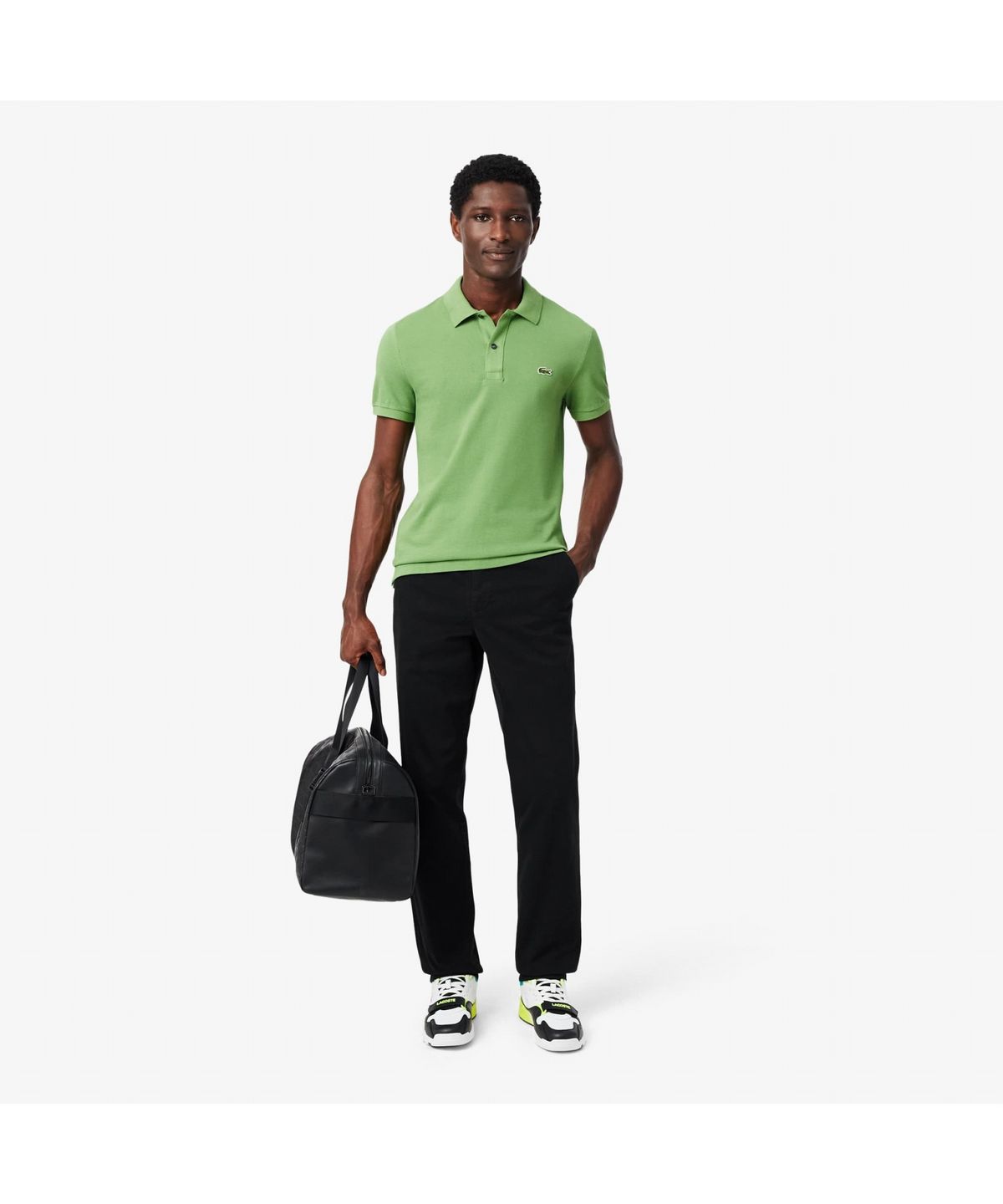 라코스테(LACOSTE) 남성 레귤러 핏 치노 HH6298-56G 031