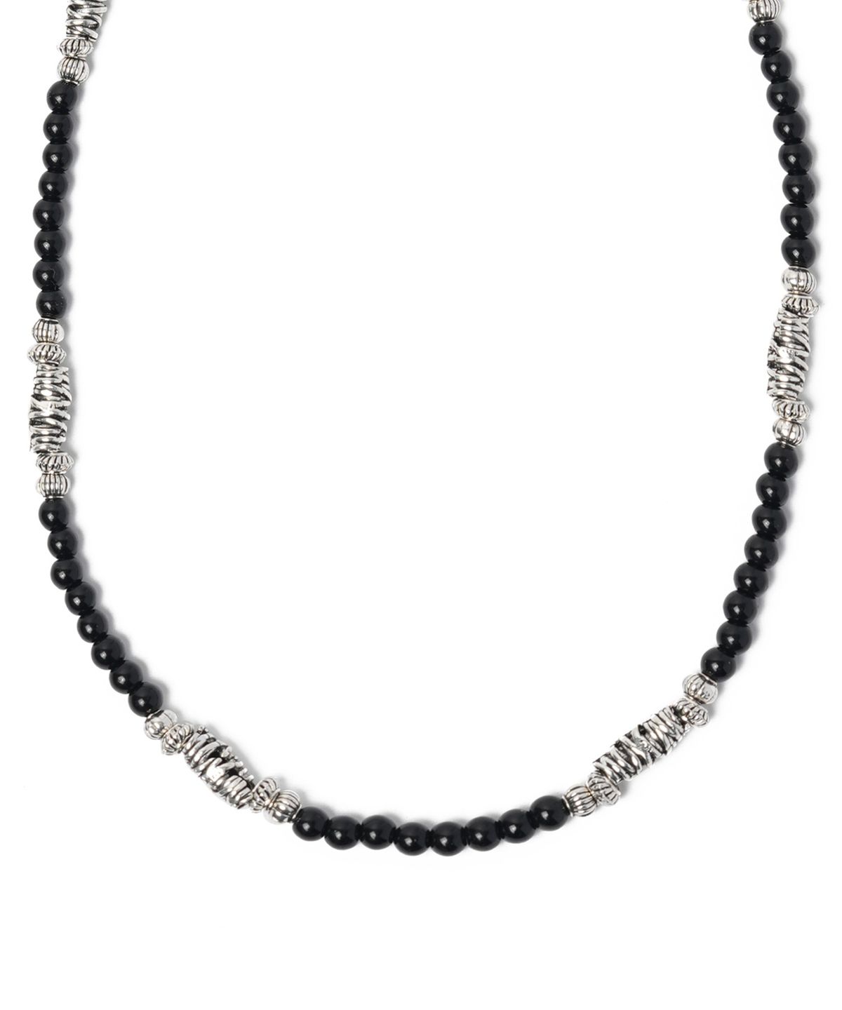 오픈야드(오와이)(OPENYARD(OY)) VENOM BEADS NECKLACE - SILVER