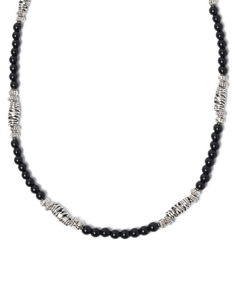 VENOM BEADS NECKLACE - SILVER