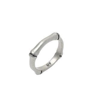 SINGLE BONE RING - SILVER