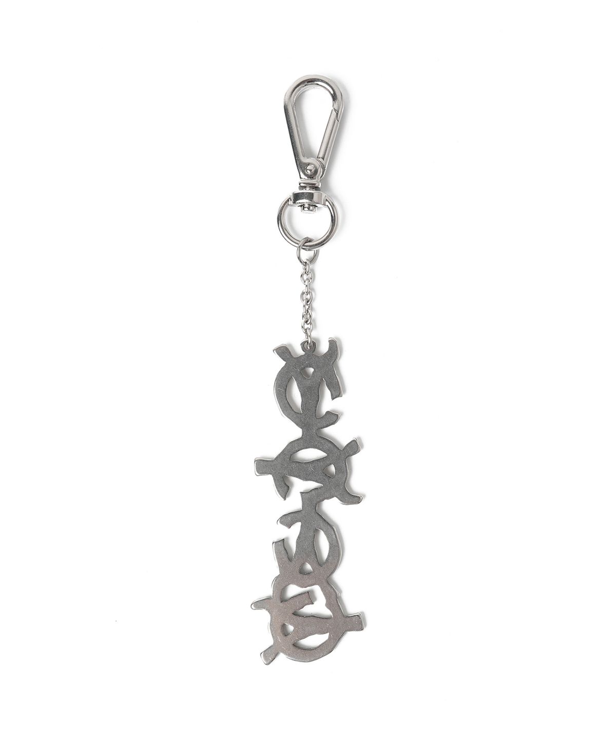 오픈야드(오와이)(OPENYARD(OY)) MORPHED TAG KEYCHAIN - SILVER
