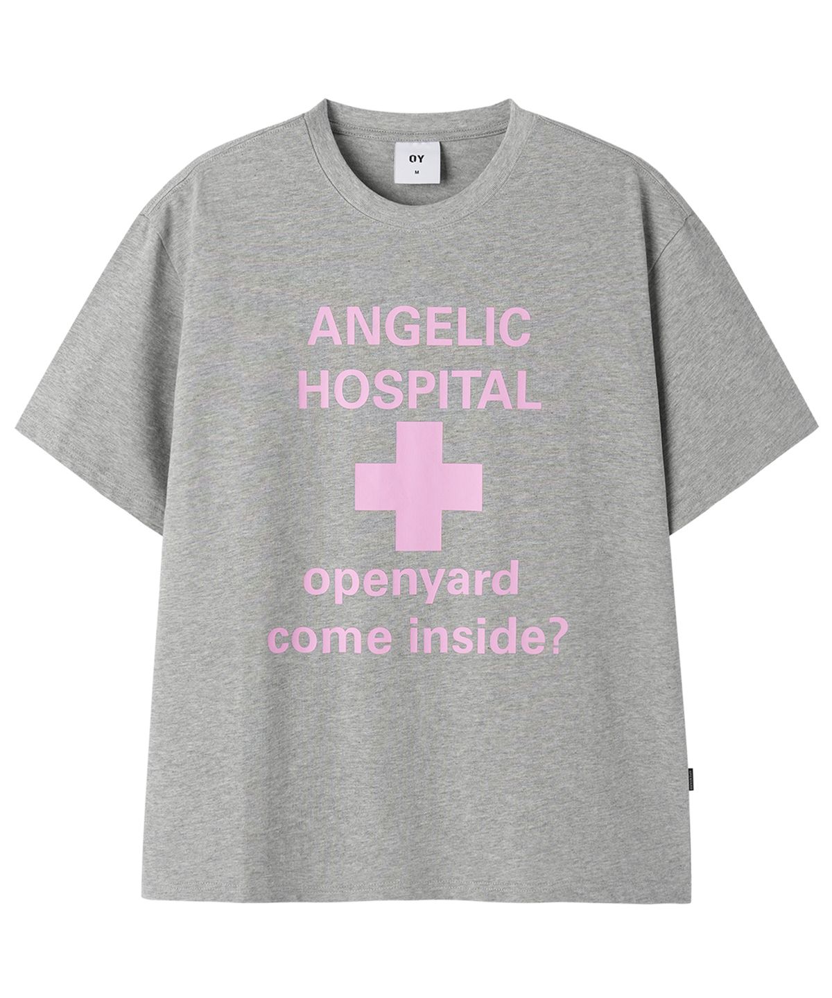 오픈야드(오와이)(OPENYARD(OY)) ANGELIC ER TEE - MELANGE
