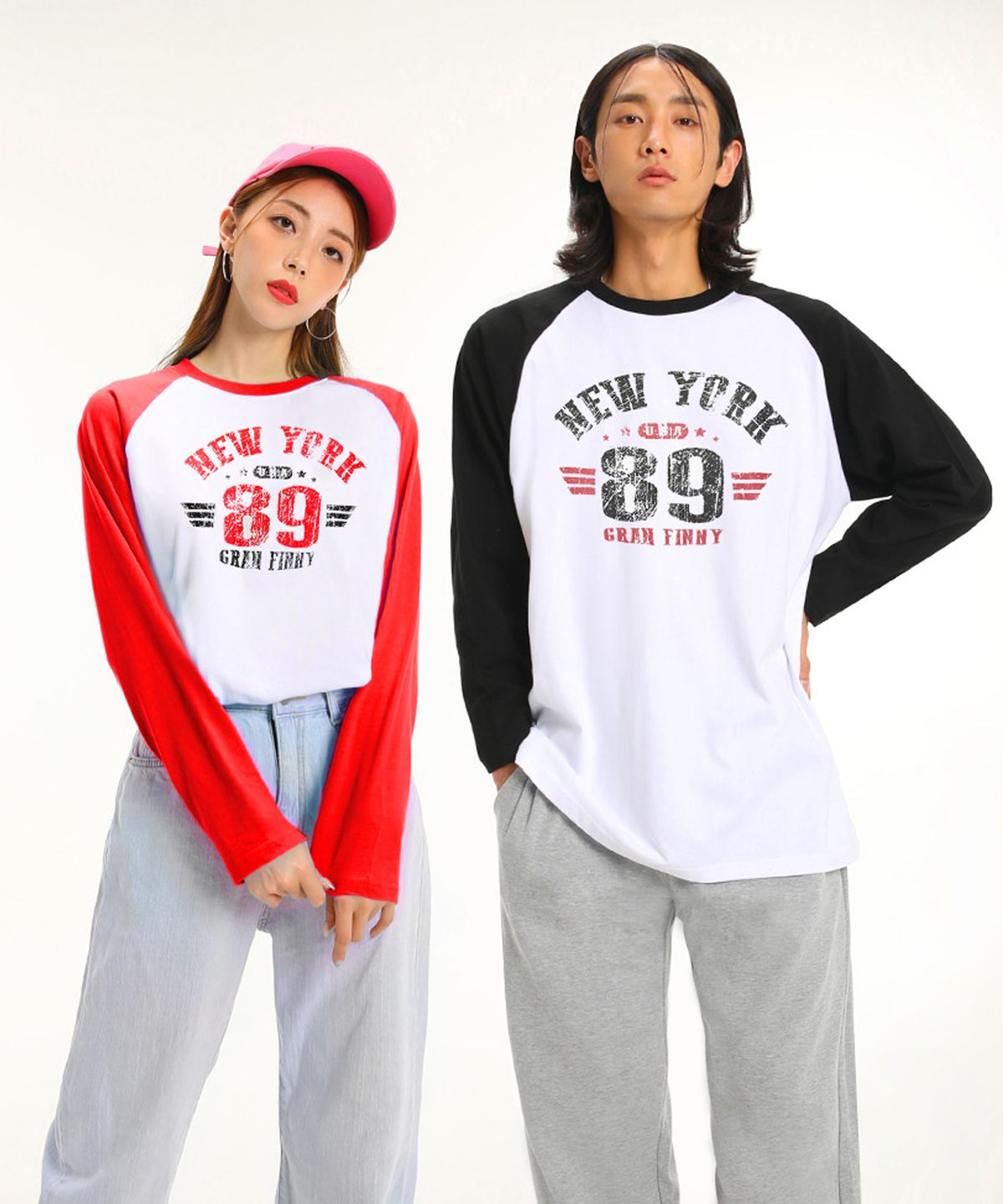그랜피니(GRANFINNY) 롱슬리브 USA 빈티지 나그랑 긴팔 티셔츠