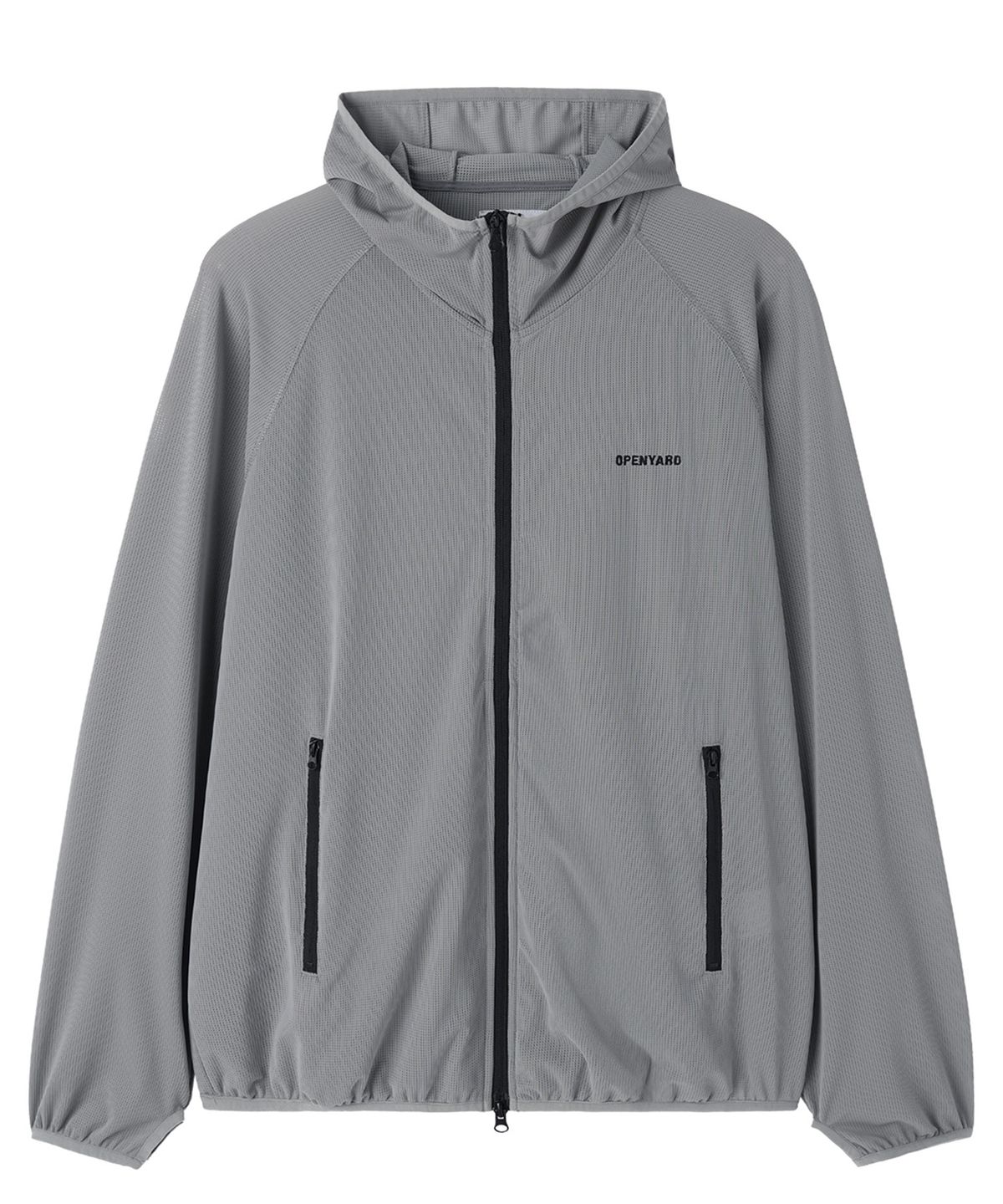 오픈야드(오와이)(OPENYARD(OY)) SHADOW MESH WINDBREAKER - GREY