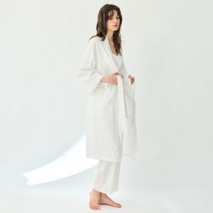 엘라 플라워 여성 로브 잠옷