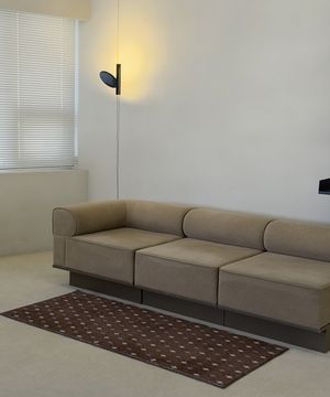 미니아가일 포그니 베딩 러그 침대 미니러그