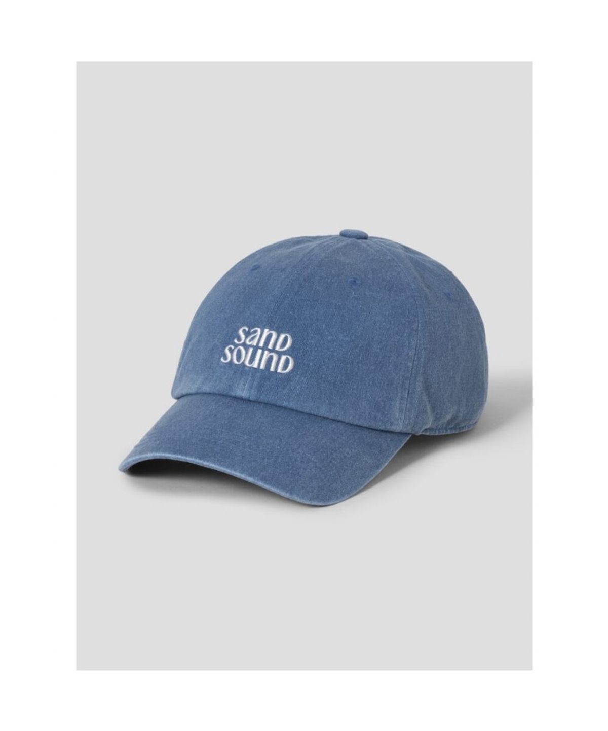샌드 사운드(SAND SOUND) (UNISEX) 스몰로고 볼캡  네이비
