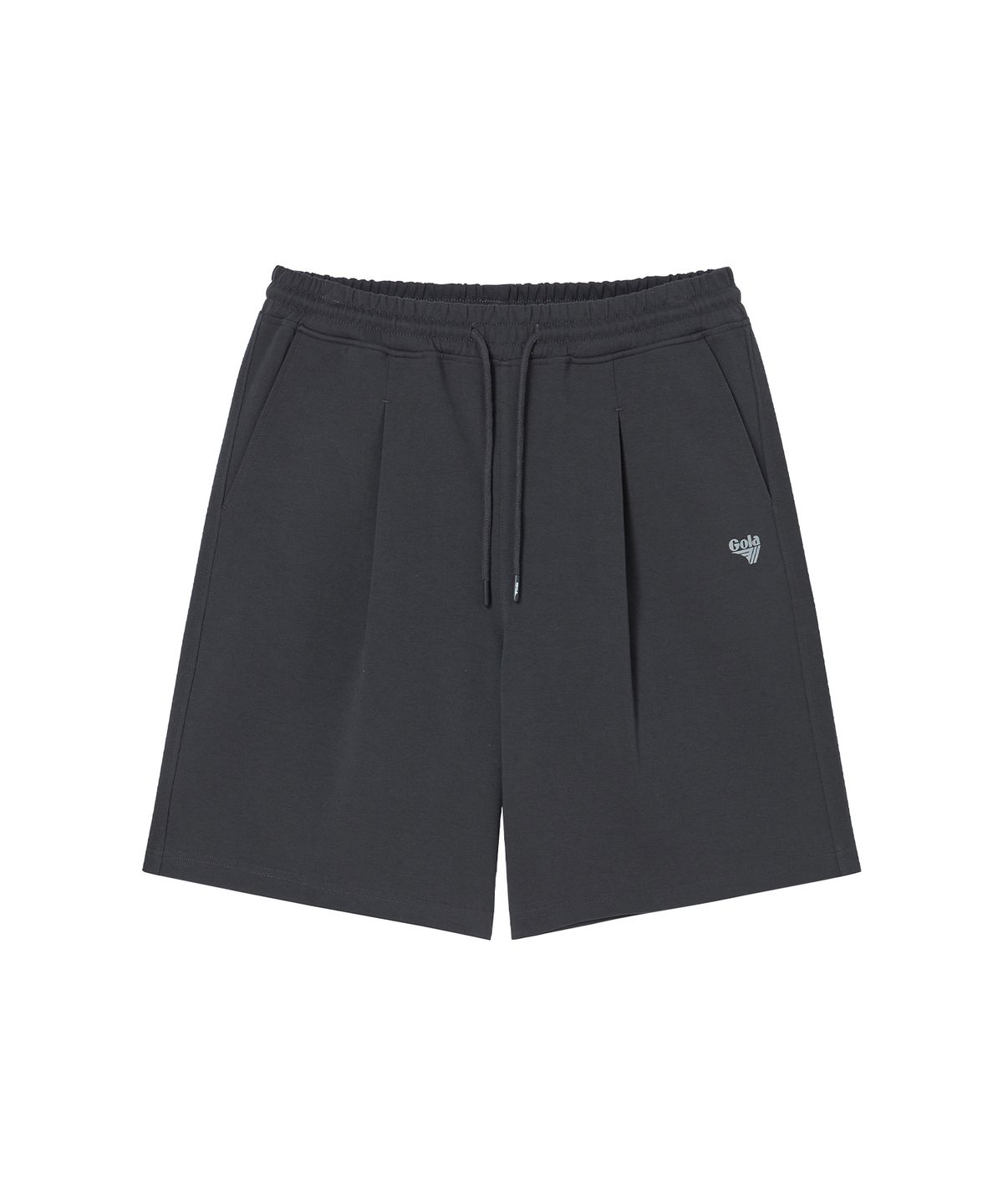 골라(GOLA) SWEAT SHORTS [CHARCOAL]