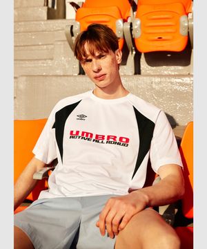 올라운드 기능성 반팔 게임 셔츠 화이트 UR121SRS39