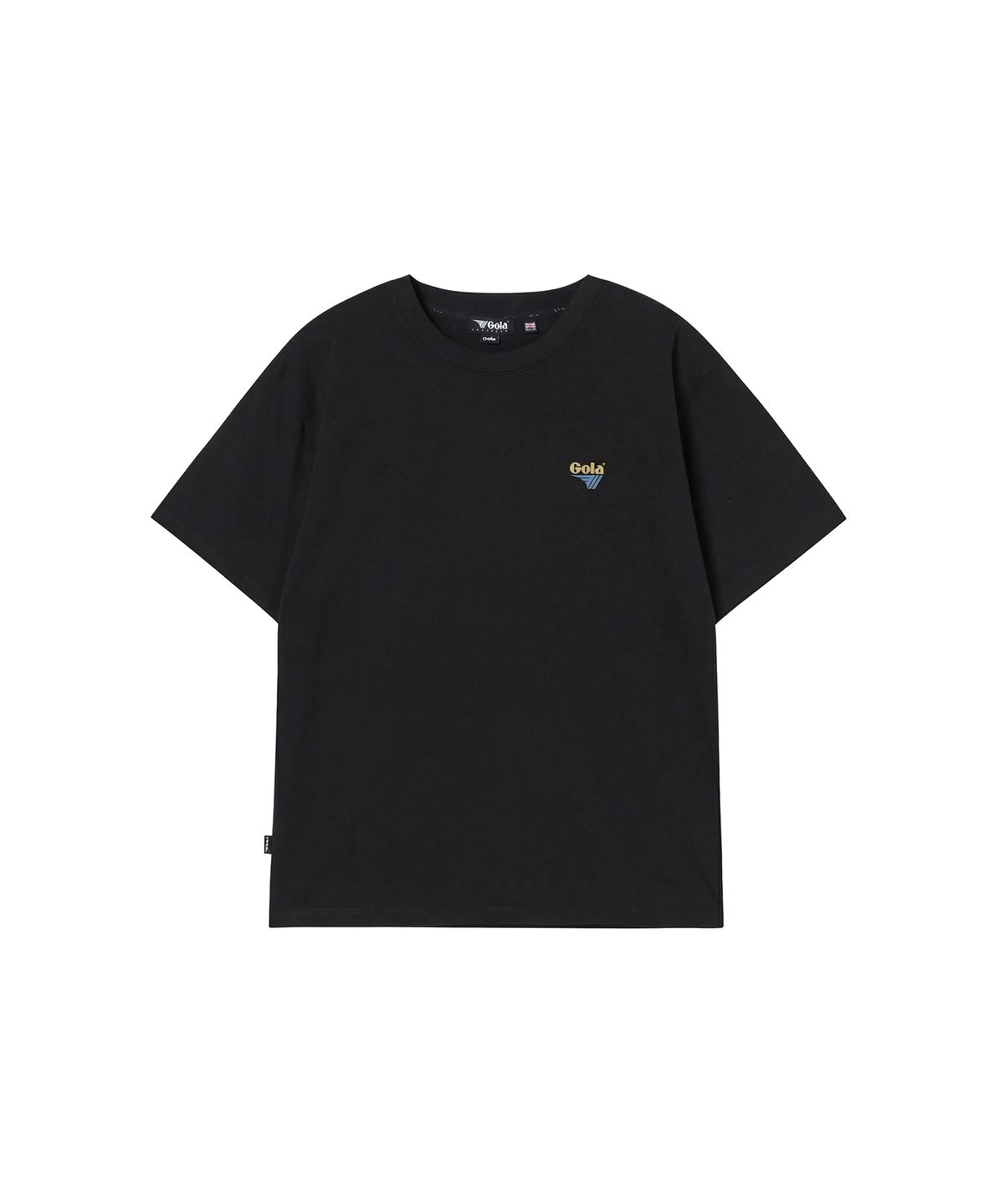 골라(GOLA) SMALL LOGO T-SHIRT [BLACK]