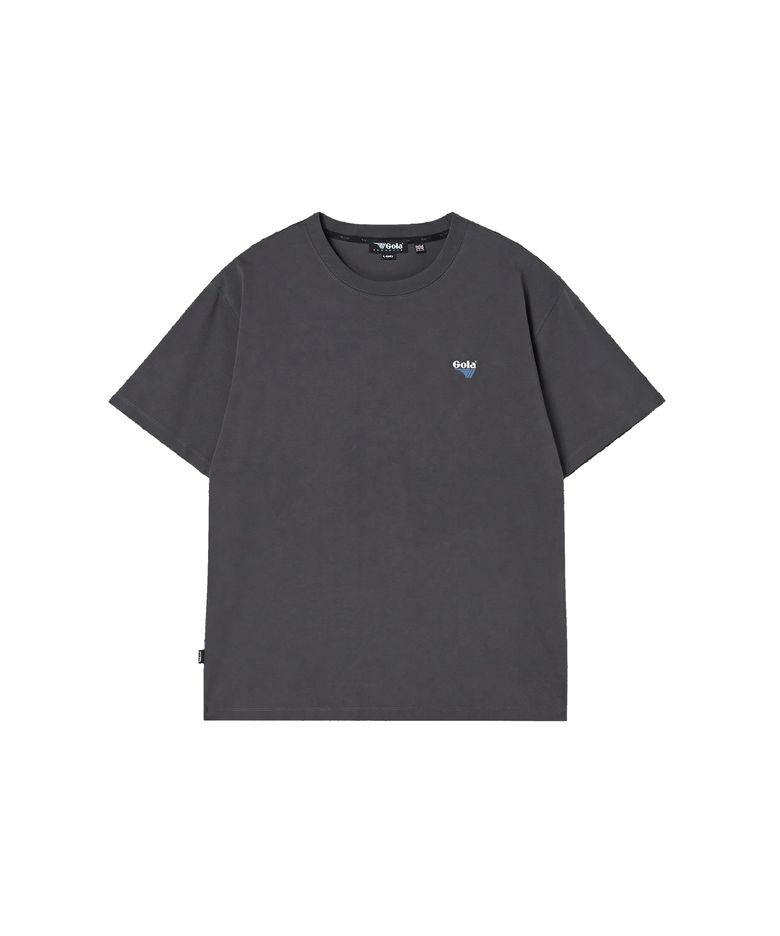 SMALL LOGO T-SHIRT [CHARCOAL]