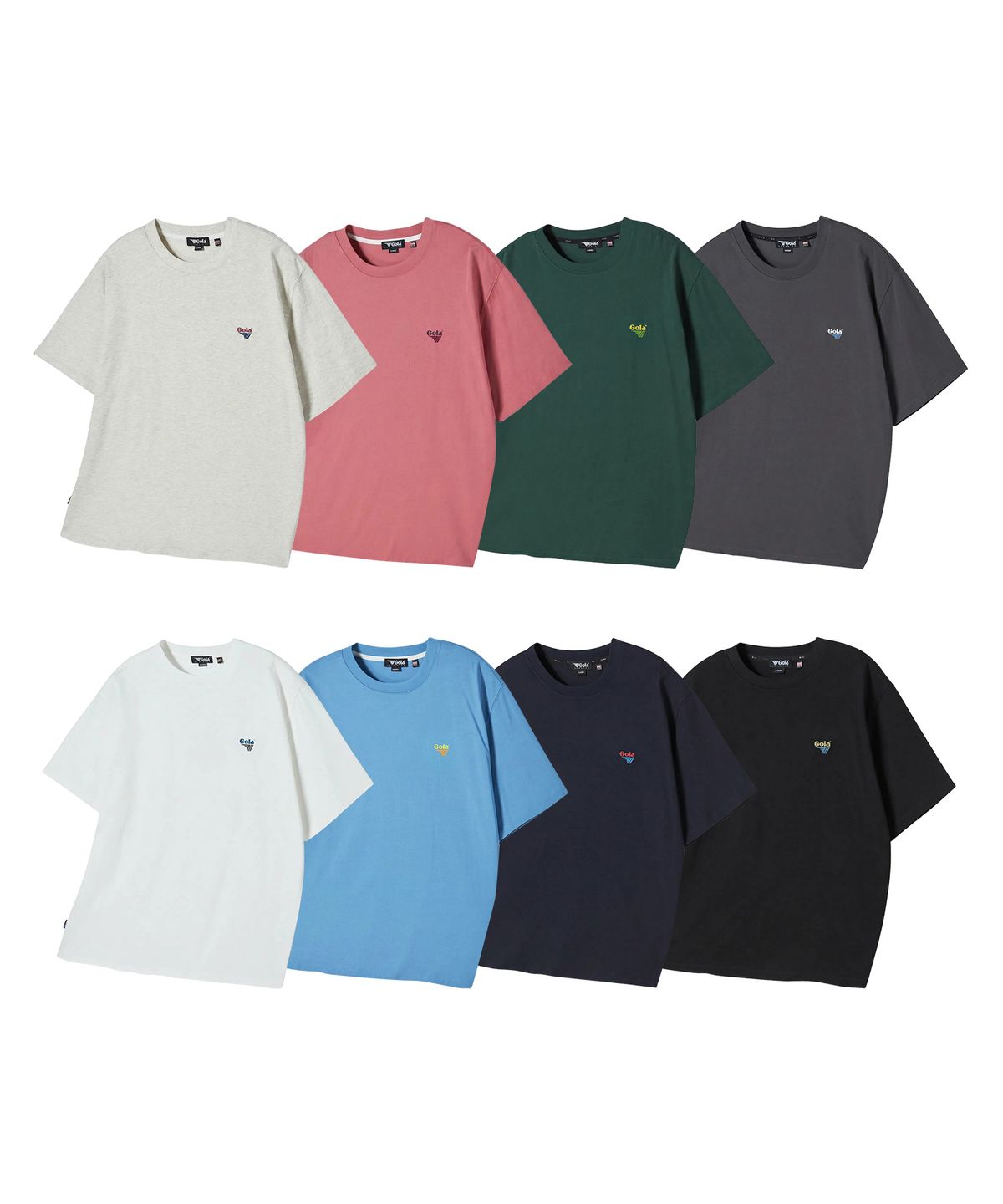 골라(GOLA) SMALL LOGO T-SHIRT [8 COLOR]