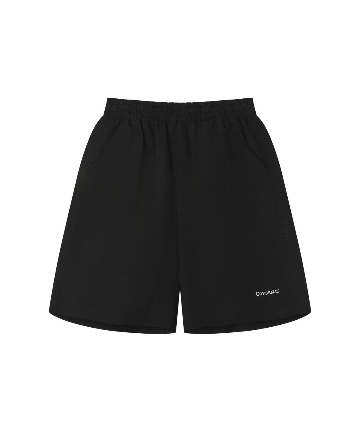 커버낫 키즈(COVERNAT KIDS) 워드마크 화섬쇼츠 블랙 CK2602SO03BK